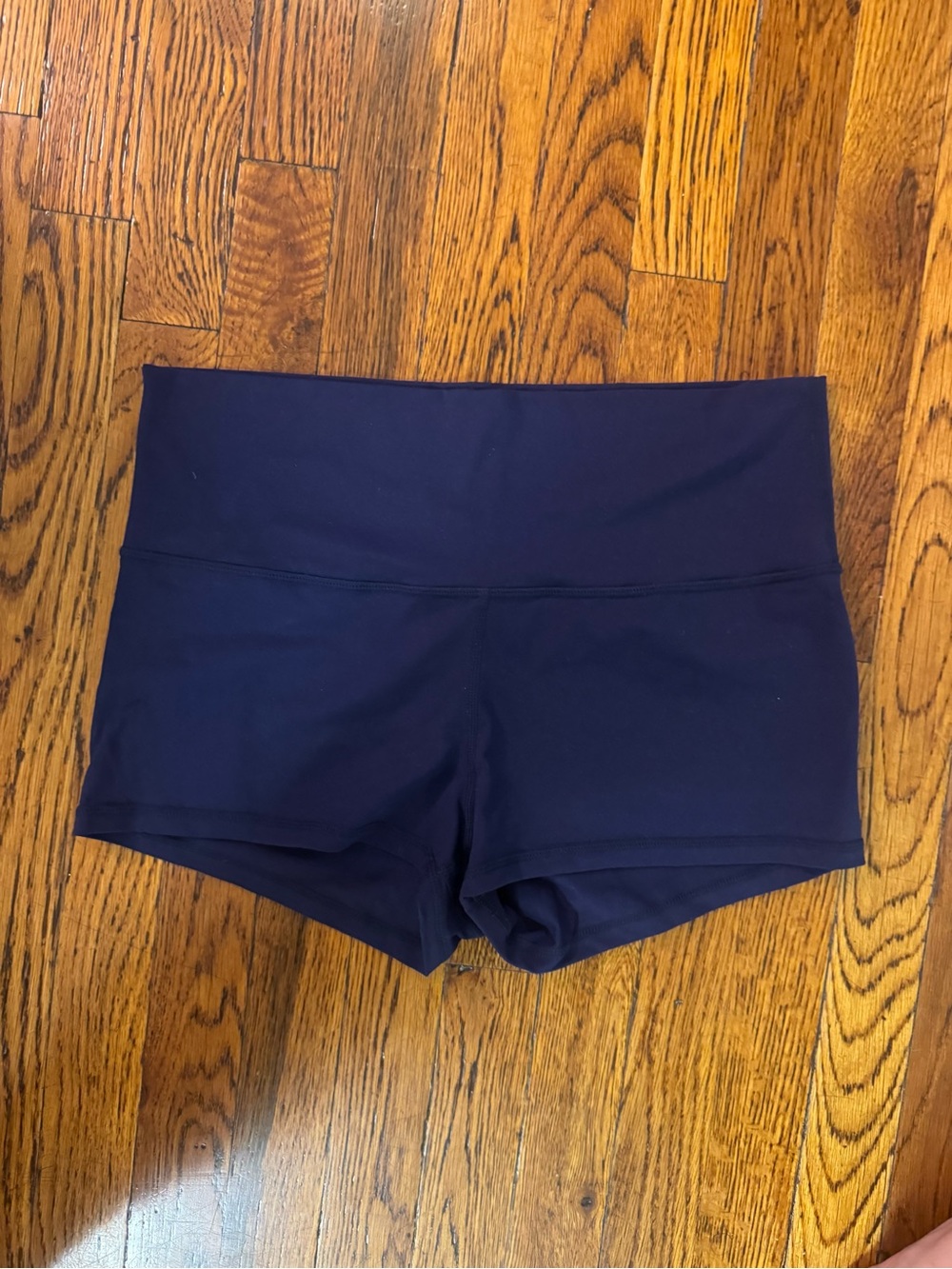 Women's Navy High-Waist Active Shorts